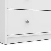 Tvilum Studio 3 Drawer Dresser for Adults, White
