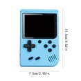 thumbnail image 3 of Console de Jeu 500 Jeux Classiques FC Mini Console de Jeu Portable avec 2,4 Pouces, 3 of 3