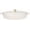 White, variant on 11" X 7.5" Ceramic Oval Casserole Dish with Glass Lid, 1.3 Quart Serving Soup Tureen,Chafing Dish for Buffet, Family  preserve Tray, Catering Casserole for Party Style, Black