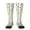 2 Black-2, variant on Cute Little Bee print thigh-high socks, crafted for both men and women with a stretchy, high-opaque design perfect for daily wear