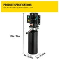 thumbnail image 4 of KFFKFF 110V 2.64 Gallon Hydraulic Power Unit for Automotive Use, Hydraulic Pump for Dump Trailer, Vehicle-Mounted Lifter, Auto Shop Repair, Car Lift Power Unit, 4 of 9