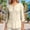 Beige, variant on Graphic Tees for Women'summer Women’s T Shirt with V Neck and 3/4 Sleeves for Everyday Comfort and Casual Style Green XL