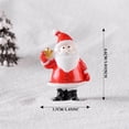 thumbnail image 4 of Modelos en miniatura de Navidad Bewildely 13 Uds resina decoración para fiestas, 4 of 6