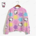 thumbnail image 4 of Sudadera con capucha de gran tamaño de otoño Sudadera con capucha de gran tamaño kawaii para mujer Sudaderas de moda HELLO KITTY Ropa Y2k Sudadera kawaii para mujer, 4 of 5
