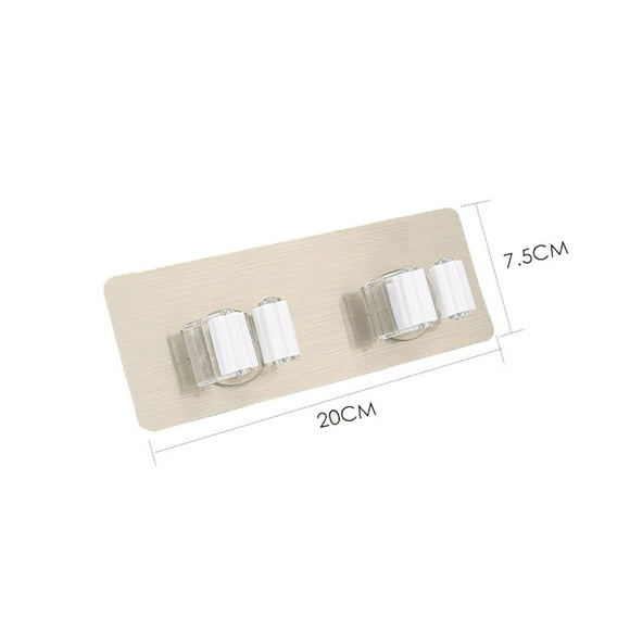 EGNMCR Mop Broom Broom and Dust Pan Wall Mounted Mop Organizer Brush Hanger Storage Rack Kitchen Tool the Holder