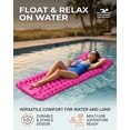 thumbnail image 2 of Lounge Mat - Your Portable Chill Zone, Inflatable Camping Mattress for Car SUV Travel, Thick Sleeping Pad with Ergonomic Support, Lightweight Foldable Outdoor Bed, Durable Leak-Resistant Air, 2 of 7