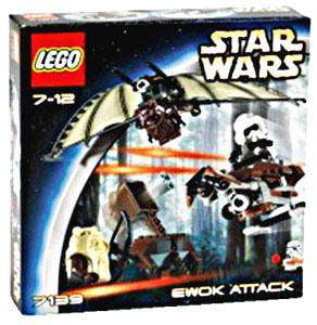 Pre-Owned Star Wars Return of the Jedi Ewok Attack Set LEGO 7139