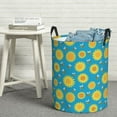thumbnail image 5 of Goofa Bee Sunflower Printed Circular Hamper,Laundry Basket with Handles,Storage Baskets Foldable,Large Capacity Laundry Hamper-Small, 5 of 8