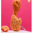 thumbnail image 3 of Chicken Nugget Keychain, Chicken Keychain, Stylish Chicken Food Accessories; Perfect For Backpacks, Bags, Purses, Wallets, Cute Car Keychain; Realisti, 3 of 5