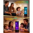thumbnail image 3 of Jellyfish Lamp with Remote Control, 17 Color Changing Jellyfish Light with 2 Lifelike Jellyfish, Home Decor Creative Jelly Fish Light Lamp, 3 of 8