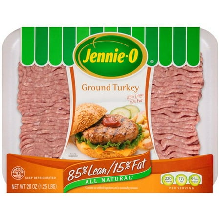 Jennie-O 85/15 Ground Turkey Tray, Fresh 1.25 lbs