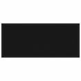 thumbnail image 1 of vidaXL Console Table Black 80x35x75 cm Tempered Glass, 1 of 5