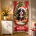 thumbnail image 2 of Colorful Theme Merry Christmas Banner Fun Pet Decorations Christmas Celebration Party Gift Backdrop, 2 of 9