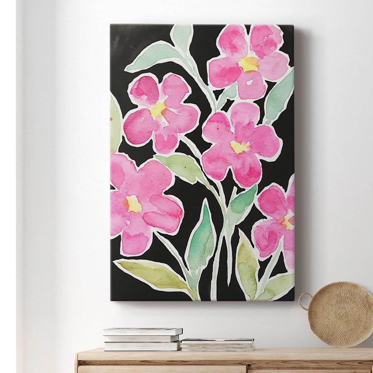 Floral Choir Premium Gallery Wrapped Canvas - Ready to Hang