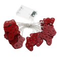 thumbnail image 3 of 6.56 FT 20LED String Lights Con Baterías Linterna Ventana Fairy String Lights Para Holiday Hanging Yinane Cadena de luz de hadas LED, 3 of 8