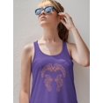 thumbnail image 2 of Art Nouveau Wings Racerback Tank Women -Image by Shutterstock, Female XX-Large, 2 of 4