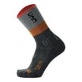 thumbnail image 1 of UYN calcetines trekking hombre -Trekking One Cool Socks, calcetines trekking, logo Gris/Naranja 45-47, 1 of 4