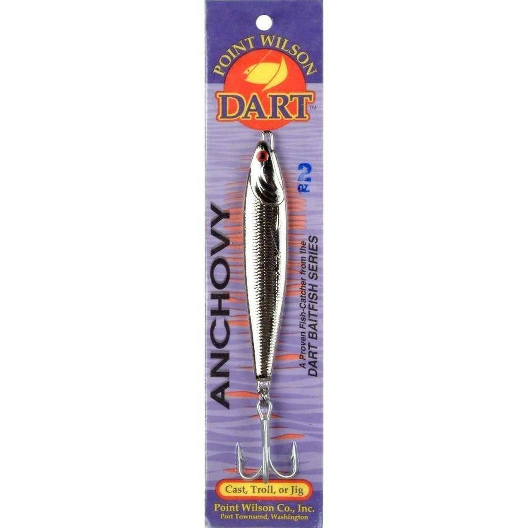 Point Wilson Dart Candlefish Jigs, 4.75oz, Green/Nickel - Walmart.com