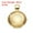Gold Tone, variant on Pendant Trays with Transparent Glass Cabochons, 30 Sets 20mm Round Bezel Trays Pendant Dome Tiles, Gold Tone