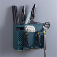 thumbnail image 4 of Accesorios de cocina, soporte para cubiertos, estante de secado de cuchillos de pared multifuncional, soporte para cubiertos, diseño de última generación, 4 of 4