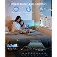 thumbnail image 4 of Aire Acondicionado de Ventana MERXENG 8000 BTU WiFi 115V, 4 of 8