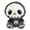 A002- Gray, variant on Skull Plush Toy, Gray 1pc, Spooky Halloween Themed Decorative Ornament, Soft Stuffed Doll for Holiday Party Home Decor Collectible Horror Themed Display Gift for Halloween Lovers