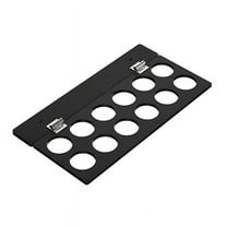 Holder, Under Cabinet Pull Up Storage Coffee Holder Compatible with 12 Cup Pods, Space Save Coffee Pods Rack Black Acrylic Black