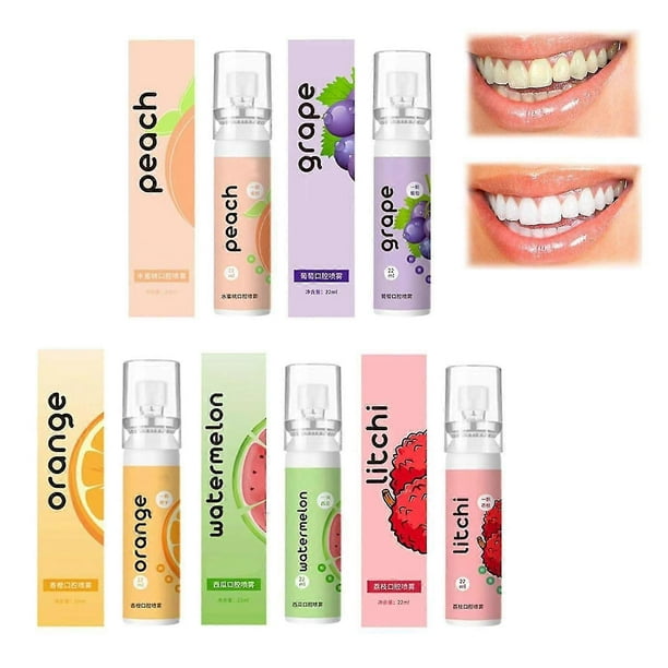 Fruit Fresh Breath Spray, Compact Portable Refreshing Cool Fresh Breath Oral Odor Care, Refreshing Cool Fresh Breath Oral Odor Care -GSL