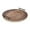 Brown, variant on Coffee Table Tray, Wooden Tray with Handles, Beaded Round Decorative Trays for Home Decor Kitchen Counter Living Dinning Room Countertop Display
