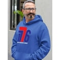 thumbnail image 2 of 1776 Happy Birthday Of America Hoodie Men -Image by Shutterstock, Male XX-Large, 2 of 4