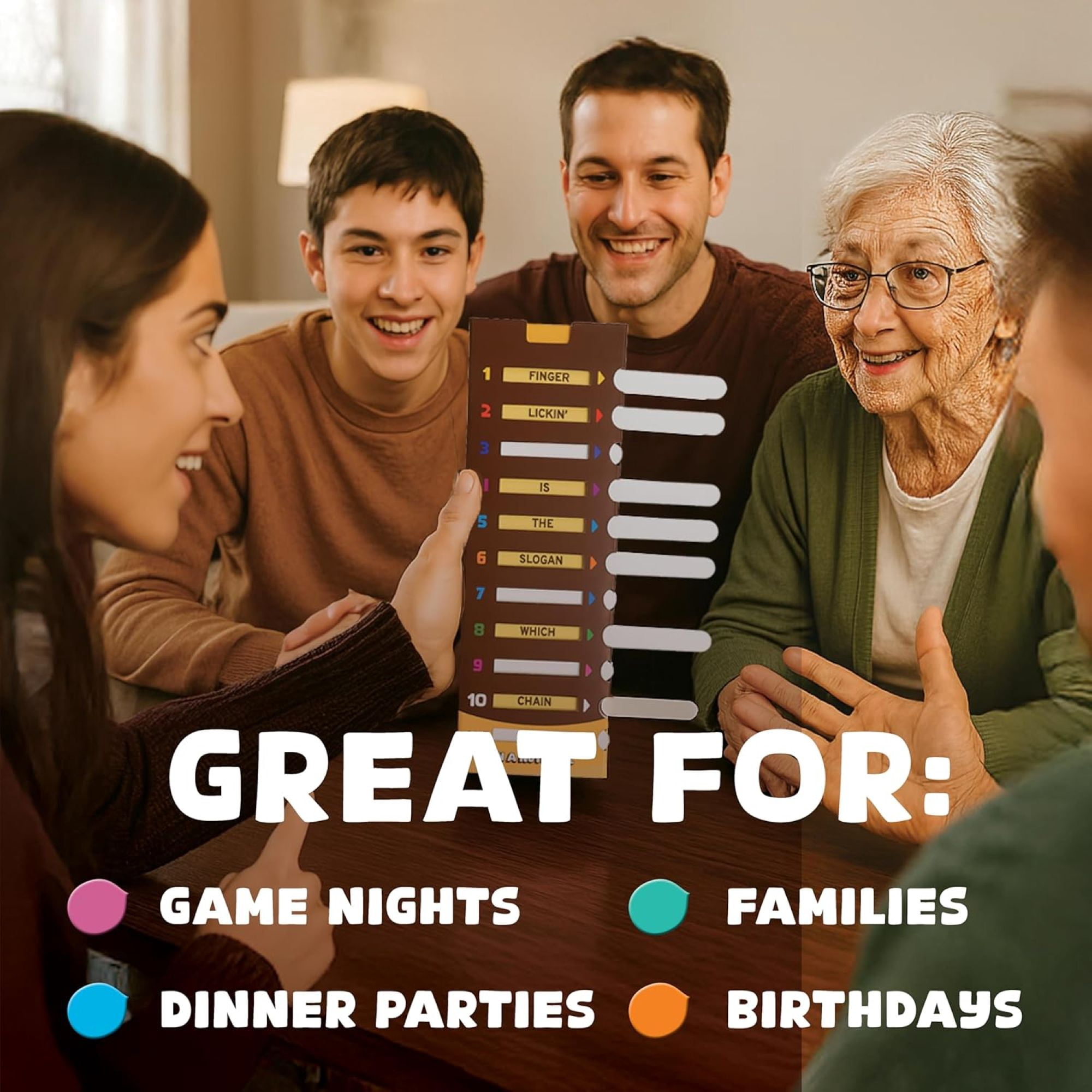 In a Nutshell Family Party Game for Ages 10+, from Asmodee