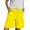 Yellow, variant on QIJUNTUO Women's Drawstring Waist Casual Solid Shorts Summer Breathable Shorts With Deep Side Pockets Perfect For Daily Wear And Lounge Black
