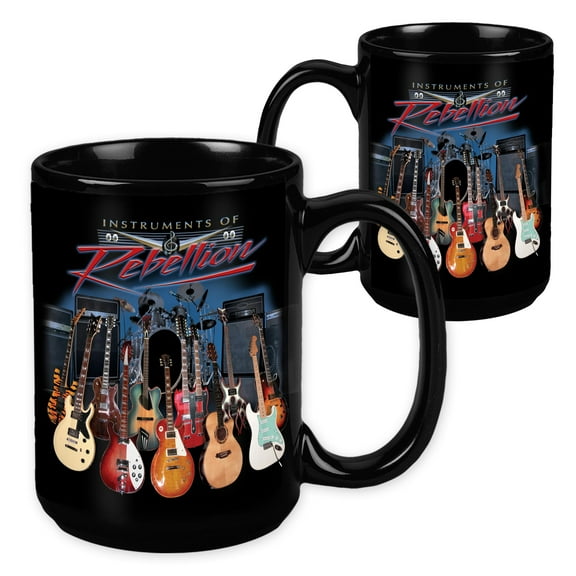 Instruments Of Rebellion Music - 15 Ounce Sublimation Mug