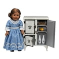thumbnail image 5 of The Queen's Treasures Muebles para muñecas de 18 pulgadas, nevera de madera estilo americano de los años 30 para almacenamiento de alimentos en la cocina, se adapta a muñecas American Girl de 18 pulga, 5 of 5