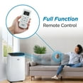 thumbnail image 4 of BLACK+DECKER 10,000 BTU Portable Air Conditioner up to 450 Sq. with Remote Control, White, 4 of 6