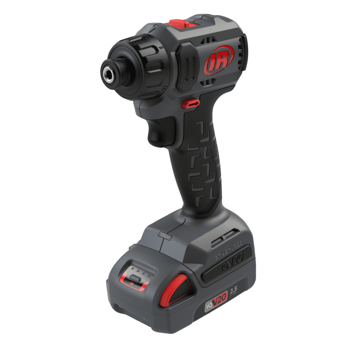 Ingersoll Rand 20V Cordless Combo Tool Kit, D3411 1/4 Inch Screwdriver, D5241 1/2 Inch Hammer Drill, W7153 DXS Impact
