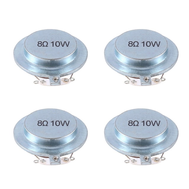 4X Altavoces de Audio 44 mm AvióN VibracióN Altavoz Resonance Speaker 10W 8 Ohms DIY para Cine en Casa