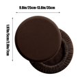 thumbnail image 3 of Rkxzt Round Bar Stool Cover, Washable Elastic Stool Cushion Cover for Bar Chair Covers Diameter 10"-14" Chair, Coffee, 3 of 6