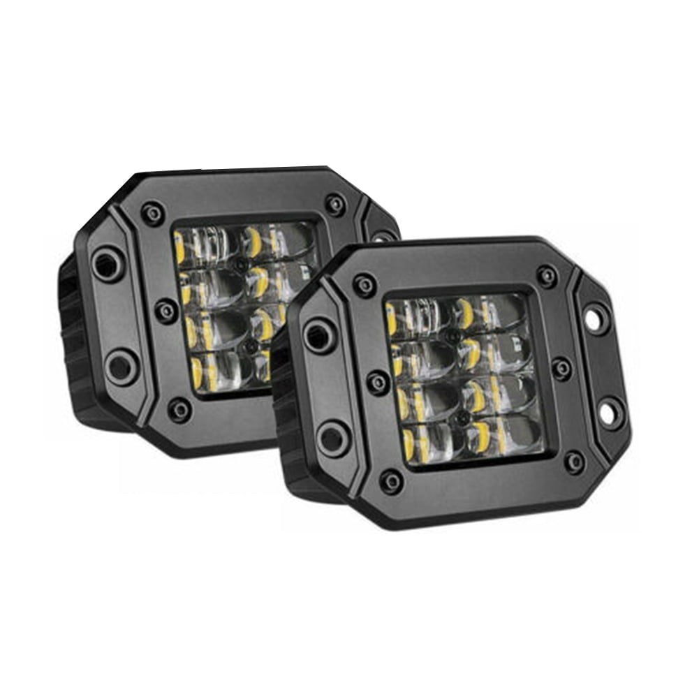 2X5" 18W Spot Beam LED Work Light Bar Offroad Driving Lamp UTE ATV 12V-24V Dossy 