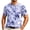 Blue, variant on Guluxicc Men's T Shirts Breathable Pullover Crew Neck Short Sleeve Tops Everyday Wear for Summer Casual Outfits