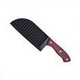thumbnail image 1 of (Cortador de verduras ondulado, cortador de patatas fritas, cortador de tomate manual de acero inoxidable para niños y adultos JM, 1 of 5