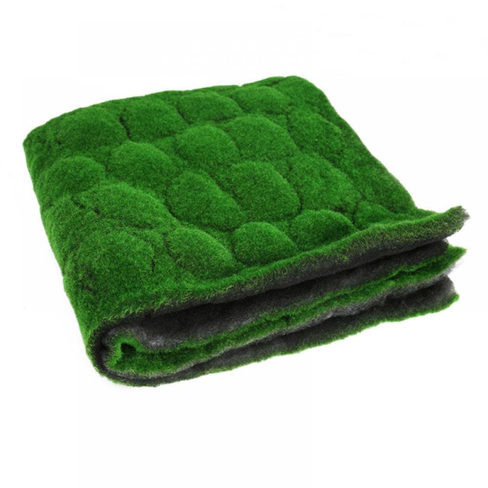 Artificial Grass Rug Fake Moss Grass Turf DIY Synthetic Turf Landscape
