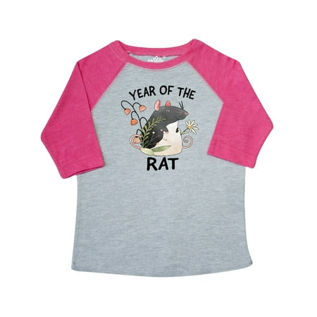 

Inktastic Chinese Zodiac Year of The Rat Gift Toddler Boy or Toddler Girl T-Shirt
