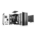 thumbnail image 3 of be quiet! Shadow Base 800 FX - ARGB - 4 Light Wings 140mm PWM Fans - Mid-Tower PC Gaming Case - 420mm radiators or E-ATX motherboards Support - Black, 3 of 5
