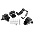 thumbnail image 1 of Kit de soportes de motor de aluminio serie B y D para Honda Civic 1996-2000, color negro, 1 of 9