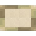 thumbnail image 1 of Ahgly Company Machine Washable Indoor Rectangle Transitional Golden Blonde Gold Area Rugs, 3' x 5', 1 of 7