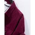 thumbnail image 3 of Elvqul Mens Summer Shirt with Pockets Quick Dry T-Shirt Button Up Classic Short Sleeve Wine Collared Tee for Men Fashion, 3 of 6