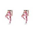 thumbnail image 3 of Qarigey Mujeres Butt Leggings Gimnasio Tie Dye Pantalones largos Hip Lift Cintura alta Deportes Pantalones de chándal Medias Entrenamiento Type12 NO12, 3 of 6