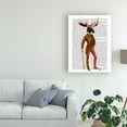 thumbnail image 3 of Trademark Fine Art 'Moose In Suit, Full Ill' Canvas Art by Fab Funky, 3 of 3
