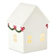 thumbnail image 5 of Light-Up LED Ceramic House Christmas Tabletop Decoration, White, 7", by Holiday Time, 5 of 6